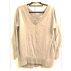 Victoria’s Secret Light Blue Deep V Neck Sweater